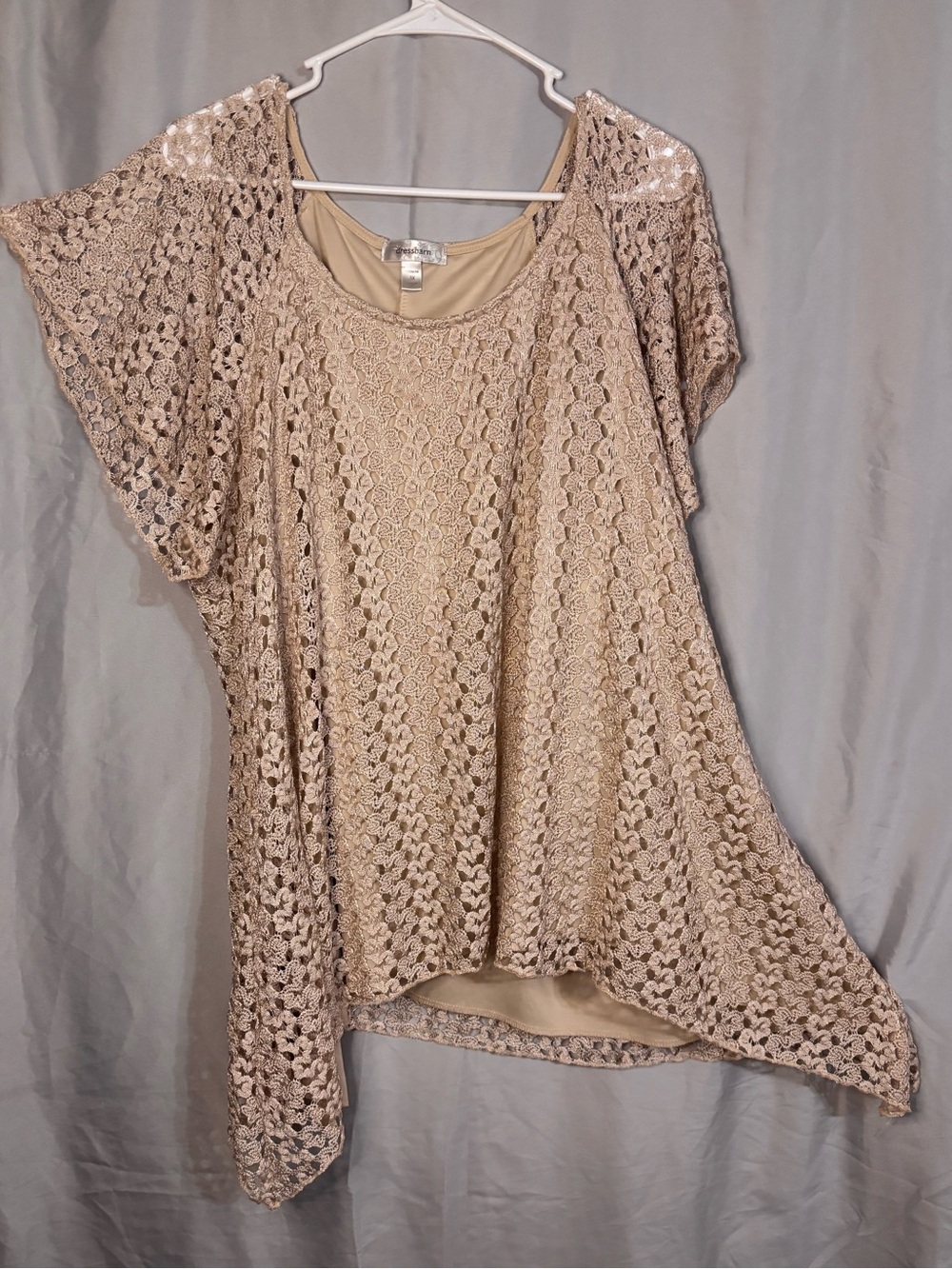 Crochet Overlay Top - Picture 2 of 6